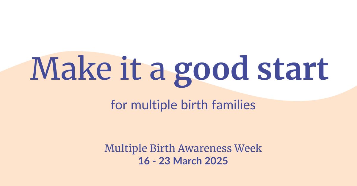Multiple Birth Awareness Week 2025