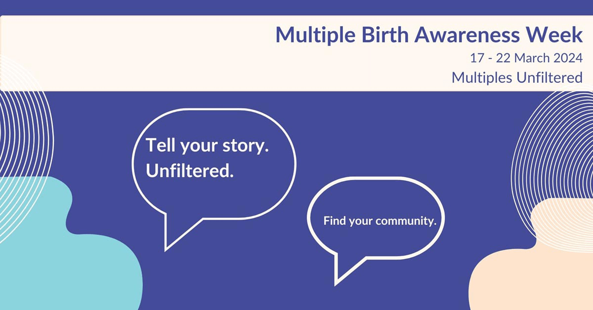 Multiple Birth Awareness Week Blog 2024